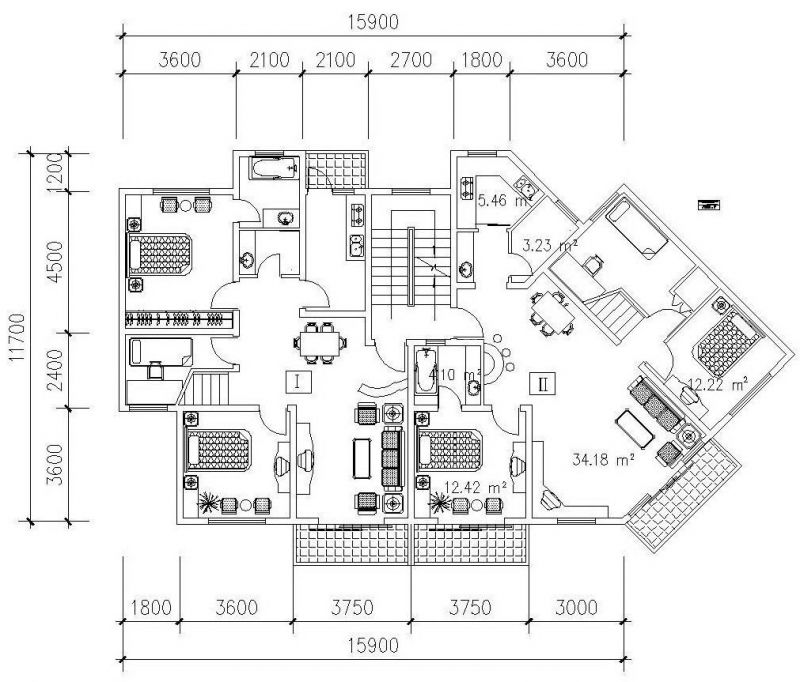 2023简约风格房屋平面图片大全