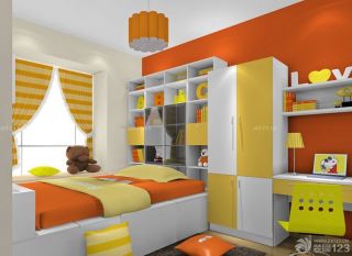 2023现代风格10平米儿童房装修效果图