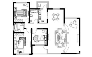 2023 最新三居室户型图设计案例