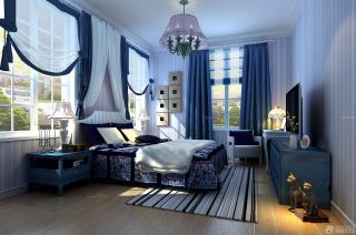 家装地中海风格高档别墅卧室设计图片