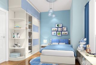 最新现代简约风格10平米儿童房设计效果图