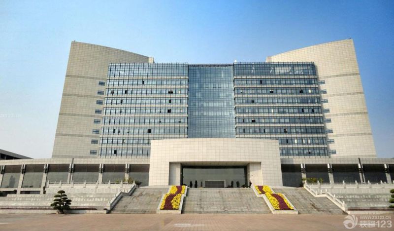 2025现代简约风格政府办公楼效果图大全