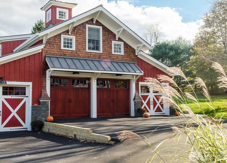 小美式田园风格农村房子设计效果图