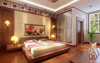 中式风格快捷酒店房间设计案例
