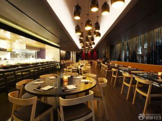 日式餐厅吊灯设计效果图片