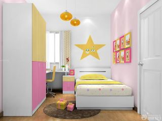  最新时尚简约风格小户型儿童房设计图片