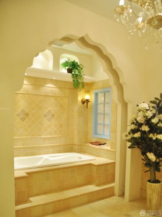 浴室瓷砖壁画装修设计样板