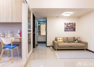 2023现代风格30平米单身公寓装修设计图片