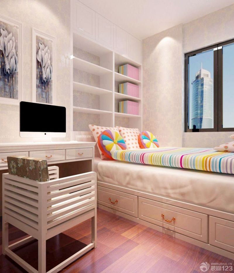 2025阳光日式一室一厅卧室榻榻米装修效果图欣赏