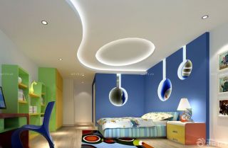 个性多彩风格小户型创意儿童房间布置效果图欣赏