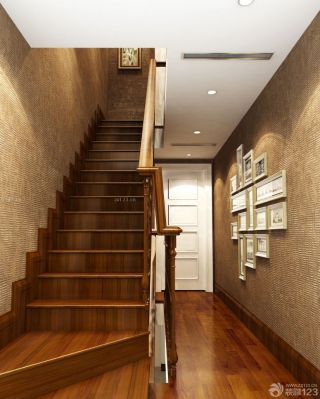 最新混搭风格房屋楼梯设计效果图