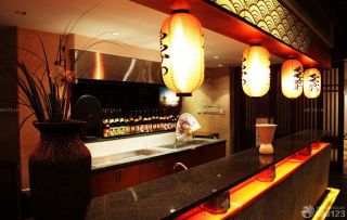 现代日式小酒吧装修风格图片大全