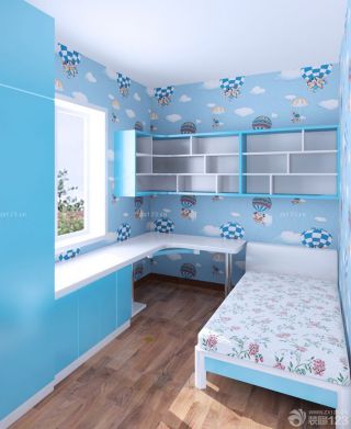 现代风格10平米儿童房木地板装修效果图欣赏