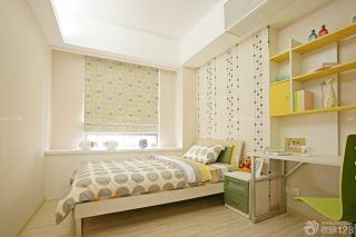 现代家装10平米儿童房木地板装修效果图大全