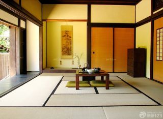 日式客厅墙面设计图片欣赏