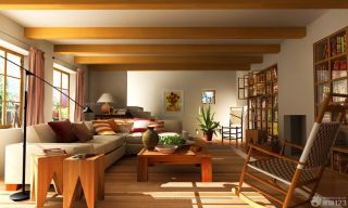 东南亚风格别墅室内实木家具效果图欣赏