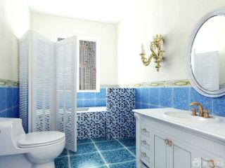 地中海风格按摩浴缸马赛克瓷砖贴图欣赏