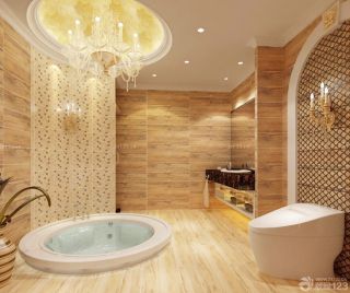 2023欧式家装按摩浴缸背景墙马赛克瓷砖贴图