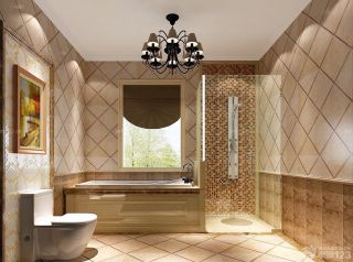 最新简欧风格浴室墙面马赛克瓷砖贴图