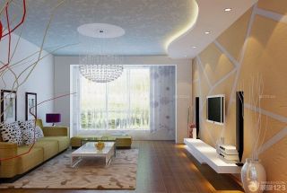 魔块电视背景墙壁纸装修设计效果图片