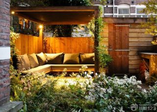 小型别墅封闭阳台花园设计图片欣赏