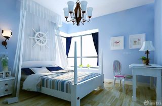 2023地中海风格70平小房子卧室装修效果图
