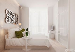 最新现代110-120平米室内简约风格主卧室装潢图