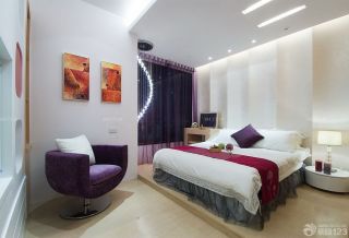 最新现代风格房子110平米卧室装饰图欣赏