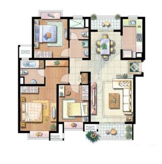 2023最新120平米洋房小别墅设计图