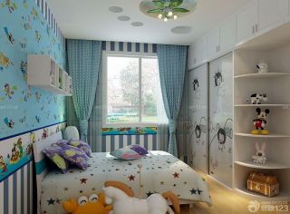 现代100平房子儿童房装修效果图片欣赏