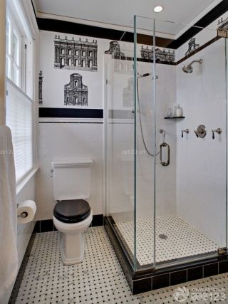 90平方米的房子卫生间淋浴房装修样板间大全