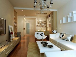 现代110平米家庭简欧风格客厅沙发摆放图
