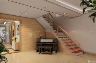 80平米别墅室内楼梯装修设计图片