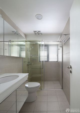 90平米小三房卫生间浴室装修图片大全