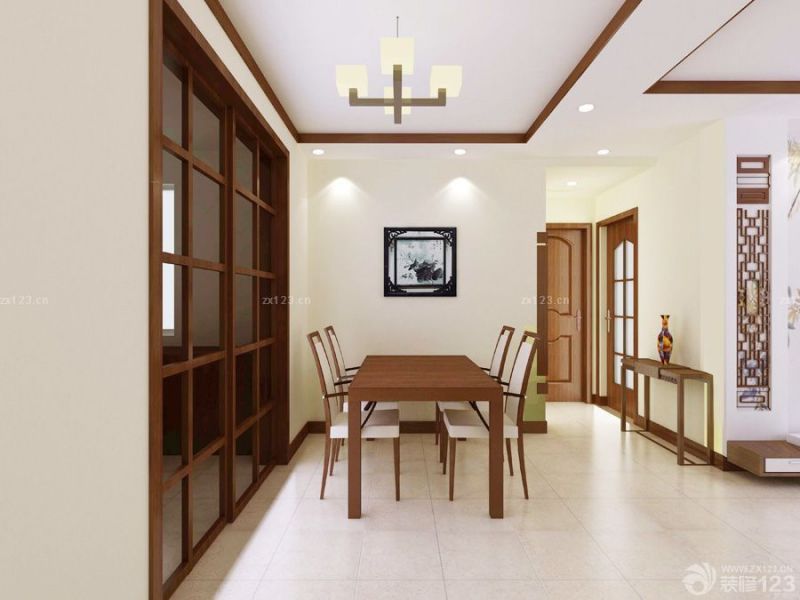 最新100平米餐厅样板间装修效果图片