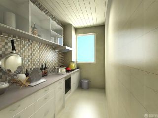 小户型80多平米便宜的厨房橱柜装修效果图片