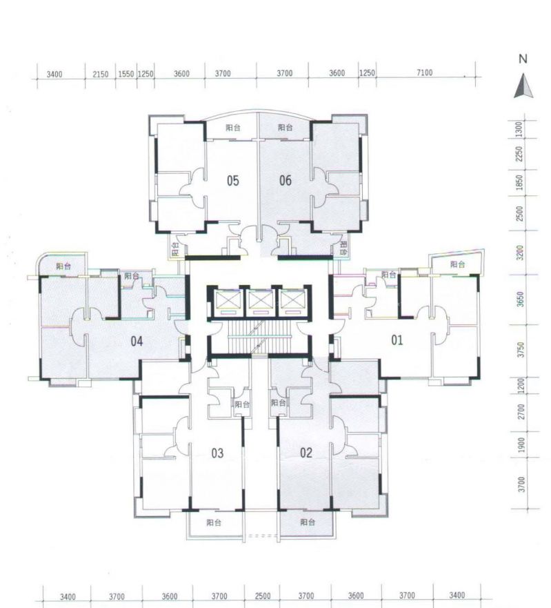 130平米三室两厅最佳户型图2023