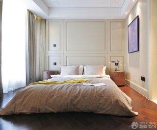 家装90平米小户型床头背景墙装修效果图欣赏
