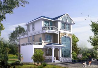 2023最新东南亚风格120平方二层半别墅设计效果图