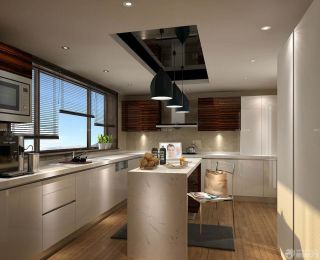 最新厨房大理石橱柜装修设计图片2023