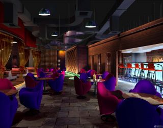 最新主题酒吧咖啡店大厅装修设计效果图片