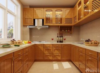 美式家装新房厨房装修效果图片
