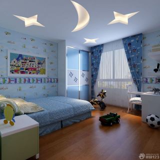 最新简约风格150平方三室两厅儿童房间装修效果图欣赏