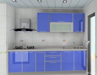 70平米小户型厨房橱柜颜色装修效果图