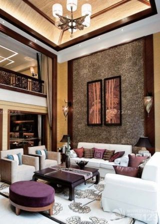 2023最新东南亚风格客厅沙发背景墙装饰画
