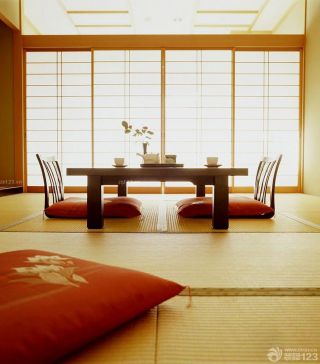 最新现代日式100平米房屋休闲区装修效果图片大全