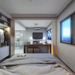 70平米房屋韩式卧室装修效果图片大全