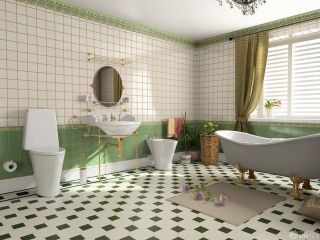 北欧风格房子简约浴室装修效果图