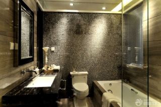 现代新古典装修卫生间设计效果图片