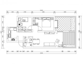 2023家庭90平方米别墅室内设计图纸大全